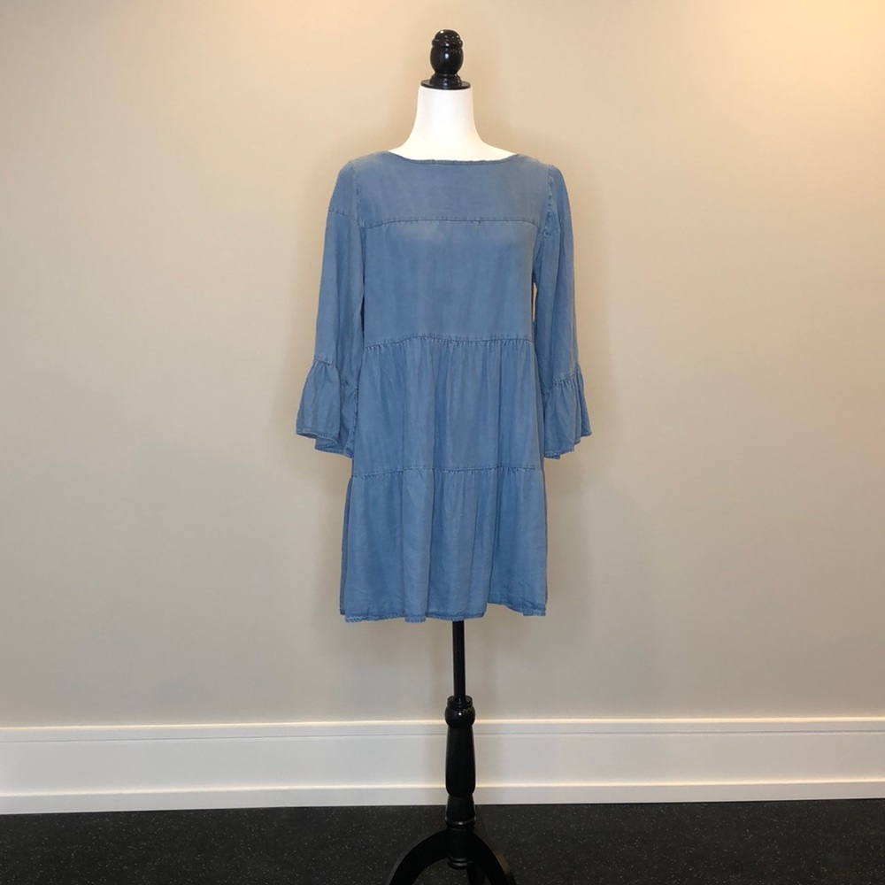 FINAL SALE! Zara Denim Mini Dress